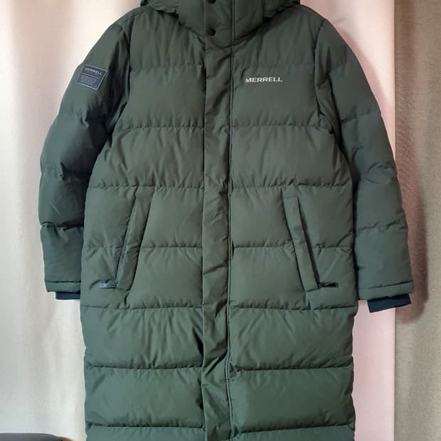 (상태최상) 머렐 덕다운 롱패딩 점퍼 100
