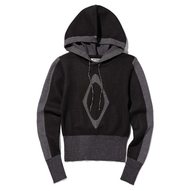 [S] 미스치프 롬버스 니트 후디