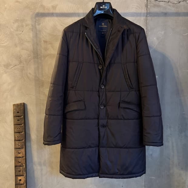 브룩스 브라더스 구스다운 패딩 코트 슬림100