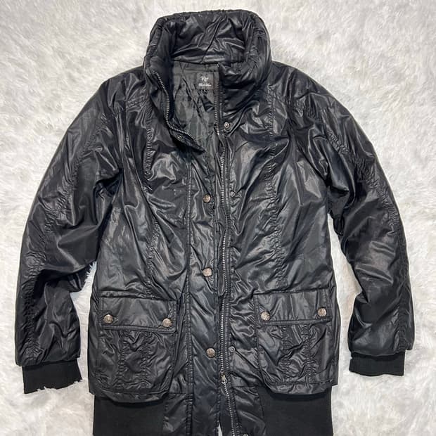 bondage crinkle field parka 