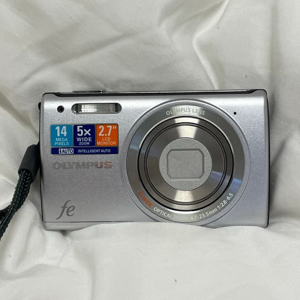 OLYMPUS FE-5050 올림푸스 디지털카메라 빈티지 디카 실버