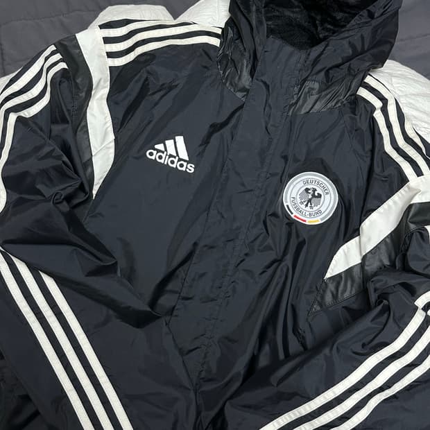 아디다스 독일 국대 레인자켓 바람막이 라지