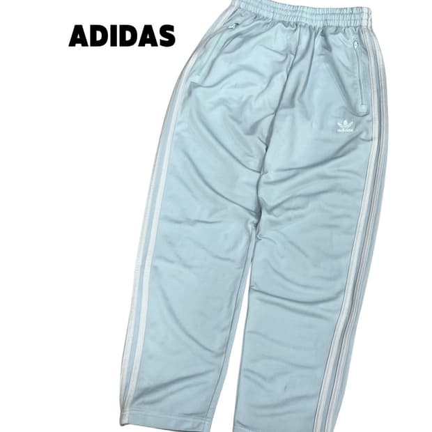 아디다스 파이어버드 트랙 팬츠 스카이블루
