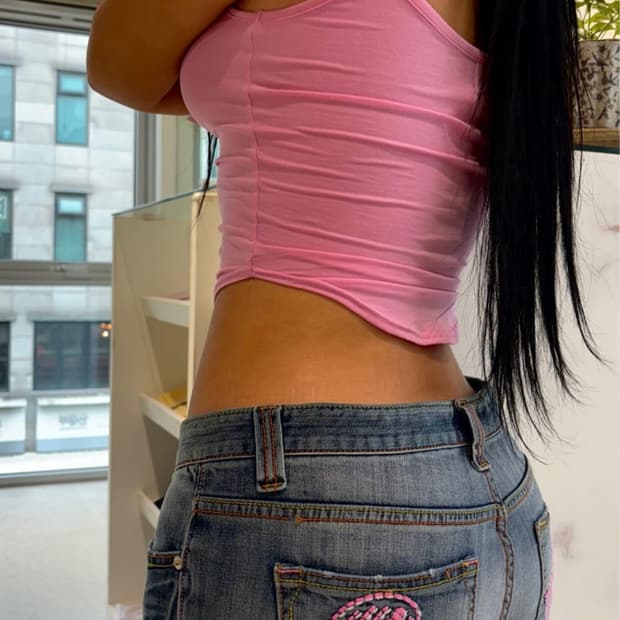 플리즈노팔로우 달린탑 바비핑크