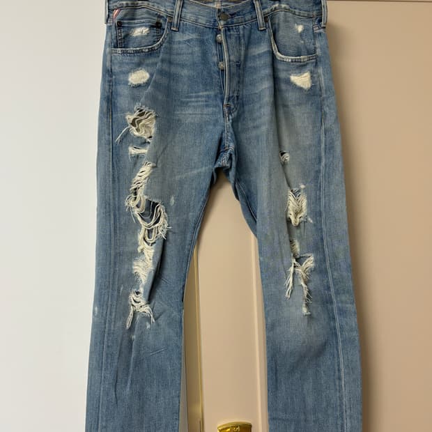 랄프로렌 데님앤서플라이 슬림라이트웨이트 청바지 36/32