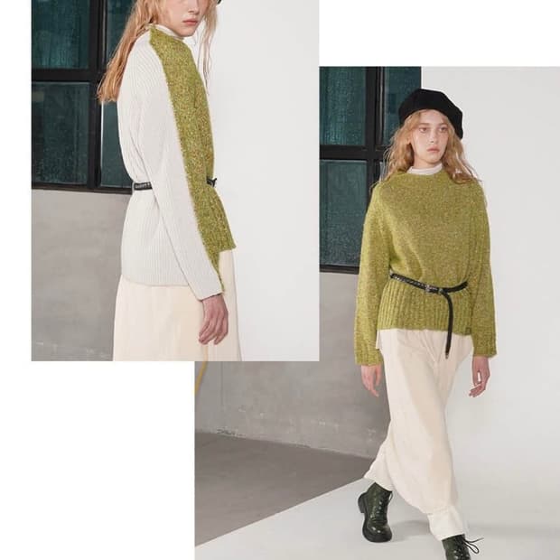 벤시몽 2022 여성 니트 L 