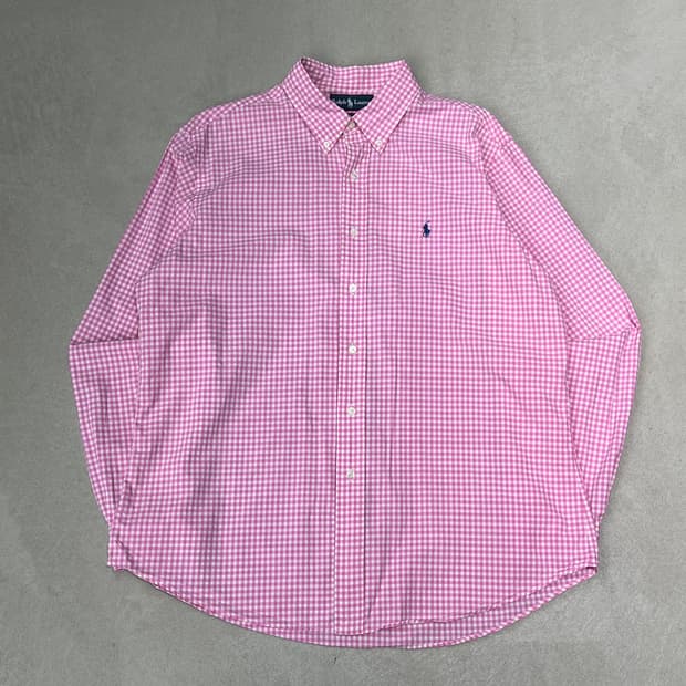 폴로 랄프로렌 체크셔츠 s09303