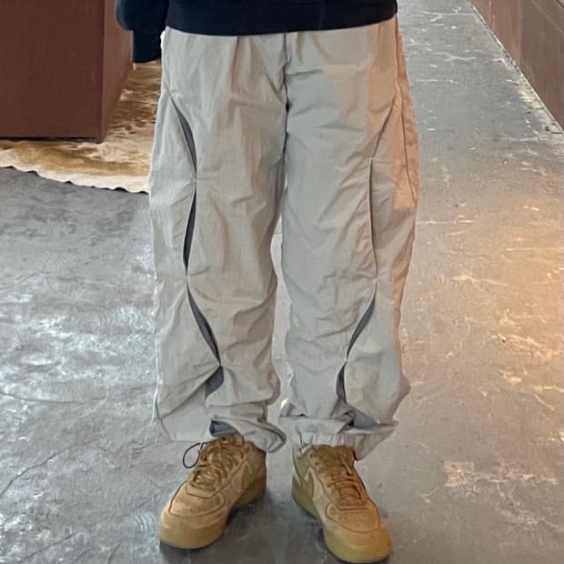 빈티지 나일론 트랙팬츠 H1872