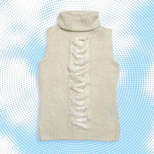 MK Michel Klein Fur knit