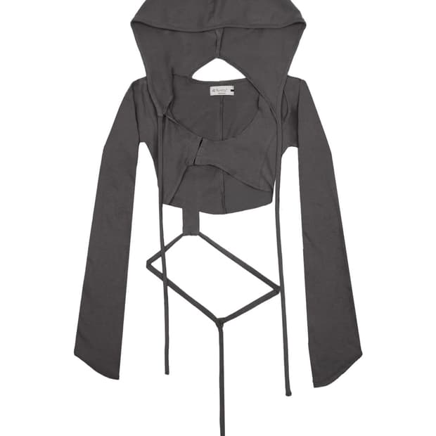 AESYNCTX HOODED CARDIGAN