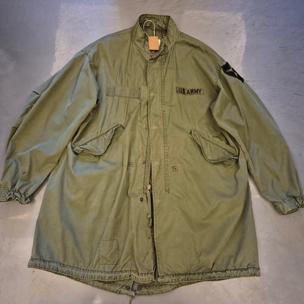 70s u.s army m65 fishtail parka