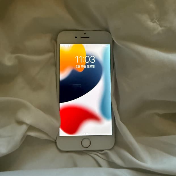 아이폰6s 실버