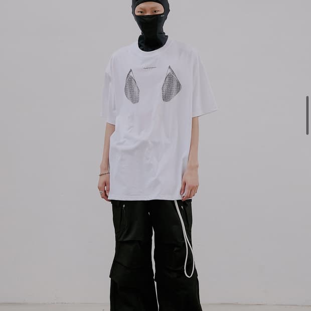 어나더유스 detachable cargo pants - black 