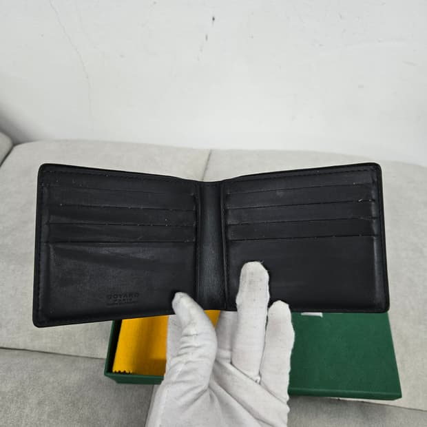 [보증서 정품] 고야드 빅투와르 반지갑