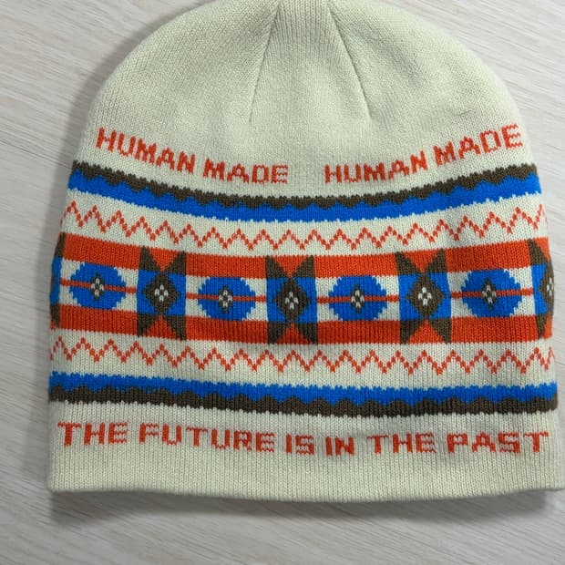 휴먼메이드 자카드 비니