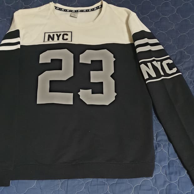 NYC 긴팔 롬슬리브 횐검 (L)