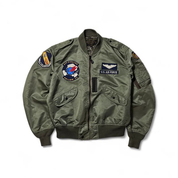 미공군 L2B 플라이트 자켓 항공점퍼 XL 