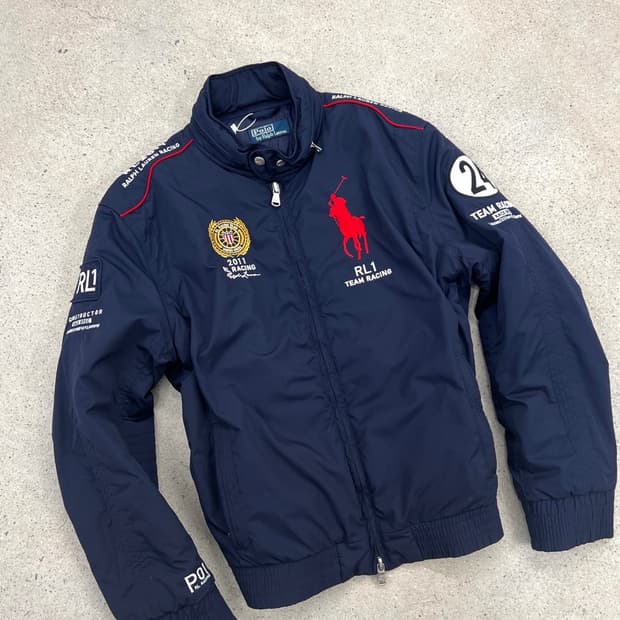폴로 랄프로렌 빅포니 USA 레이싱 자켓