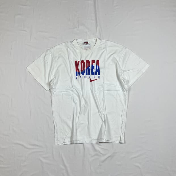 90‘s 나이키 nike 코리아 사커 반팔티