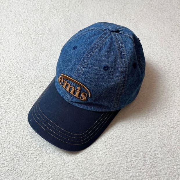 이미스 24FW 워시드 데님 볼캡 A1815
