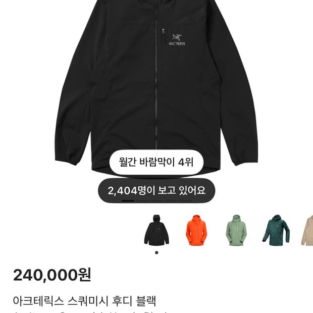 아크테릭스 스쿼미시