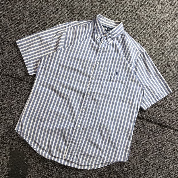 폴로 랄프로렌 아카이브 포니로고 스트라이프 셔츠 3468