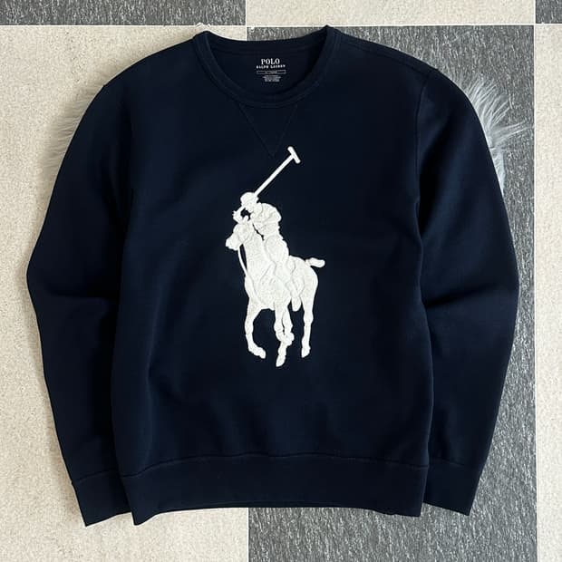 폴로 랄프로렌 빅포니 네이비 맨투맨 