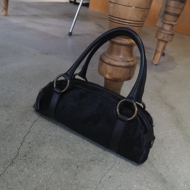 citrus notes cowhide bag 