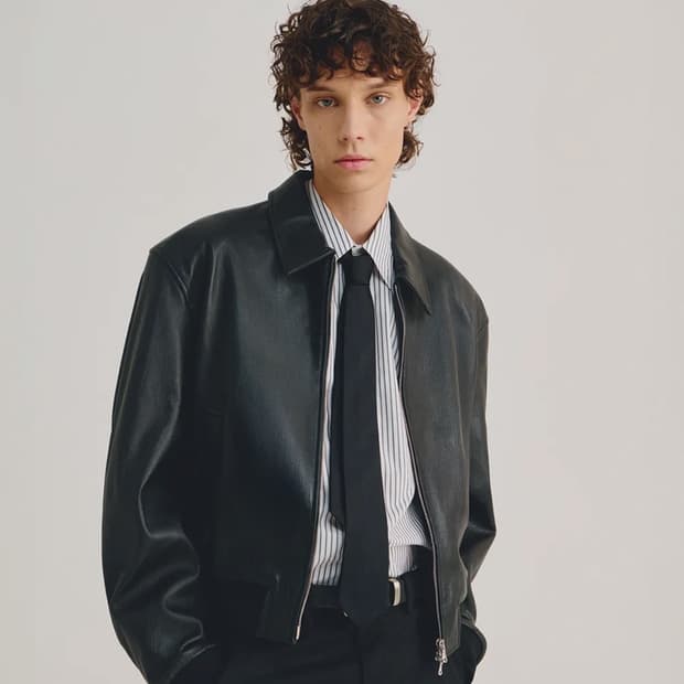 엘무드 세레니티 고트 레더 블루종 46 사이즈