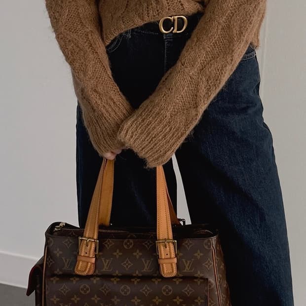 루이비통 모노그램 멀티플 시떼 숄더백