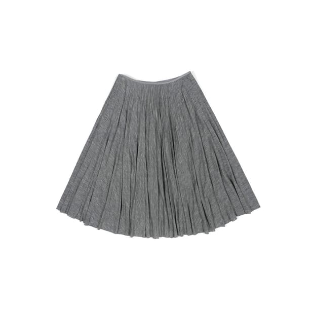 ICB pleated jersey skirt