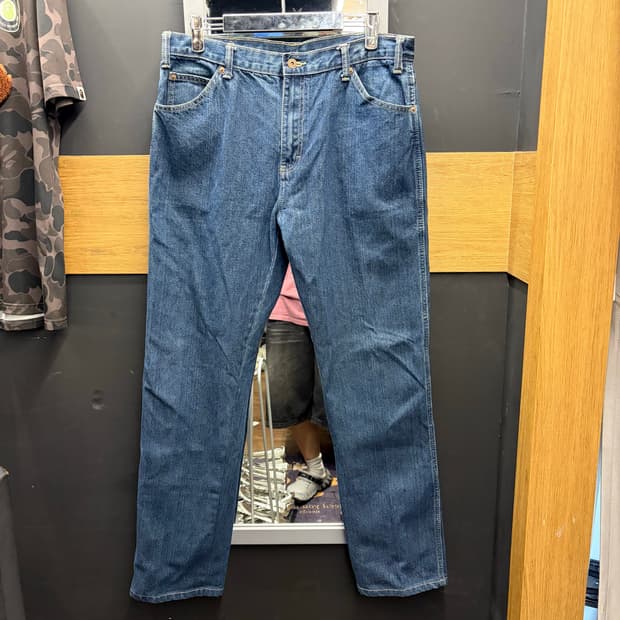 디키즈 데님 워싱 워크팬츠