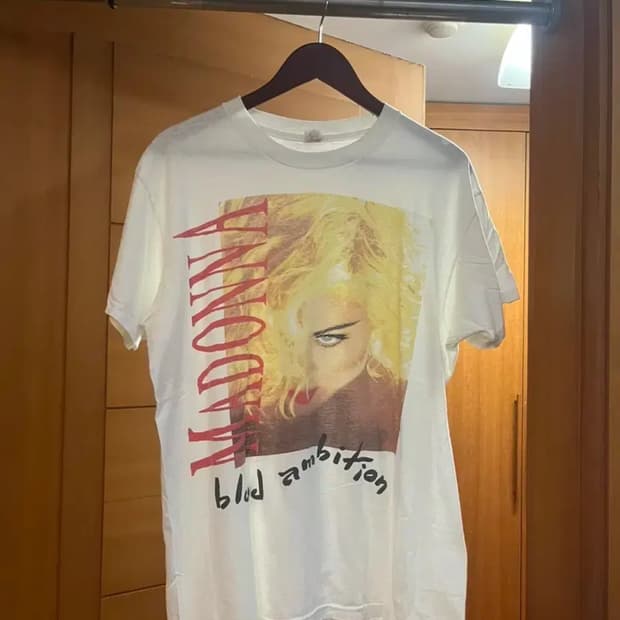 마돈나 블론드 월드투어 og 티셔츠