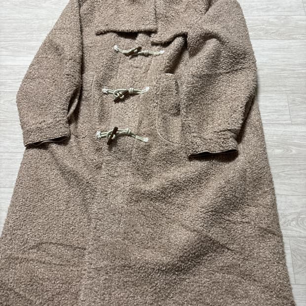 뽀글 떡복이코트