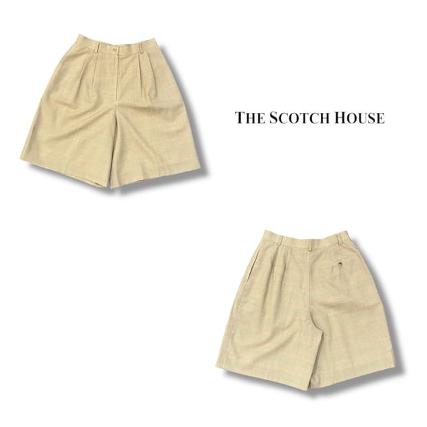 scotch house 체크 쇼츠 y12049