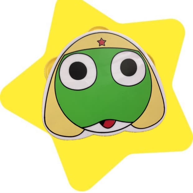 2008년 고전 문구 케로로 탬버린 네임태그 세트