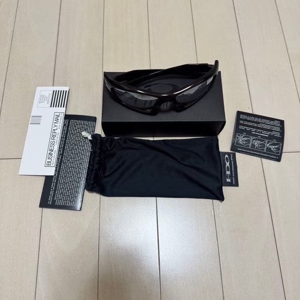 오클리 몬스터독 커스텀 신더레드/티타늄클리어