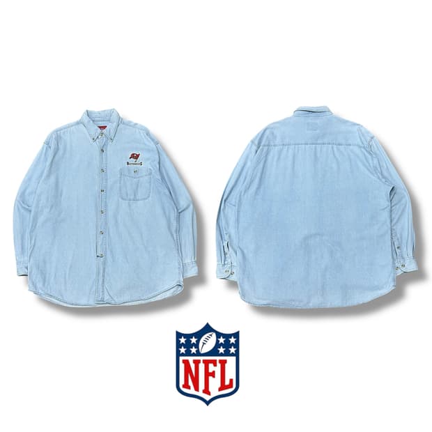 NFL 워크 데님셔츠 s07102