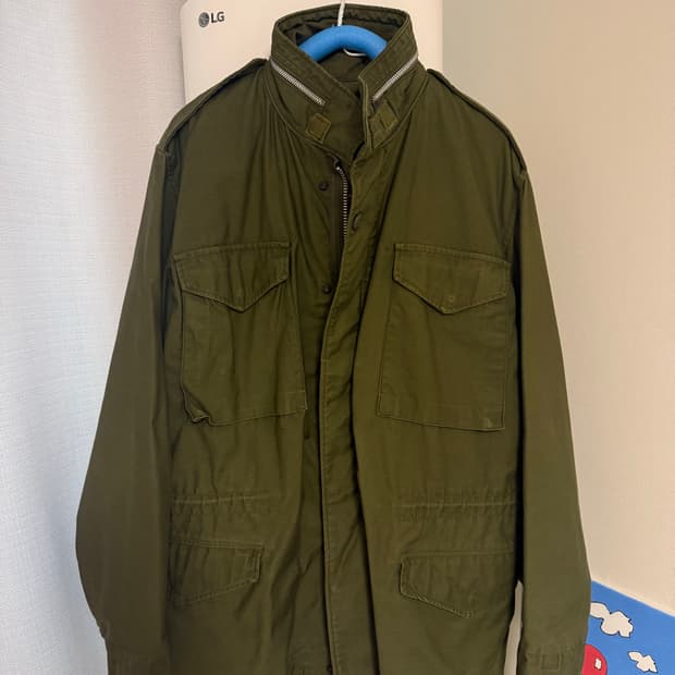 알파인더스트리 M65 필드 자켓 미디움롱 2세대