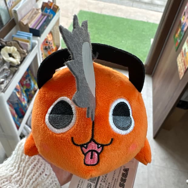 체인소맨 포치타 인형(키링가능) 일본 정품