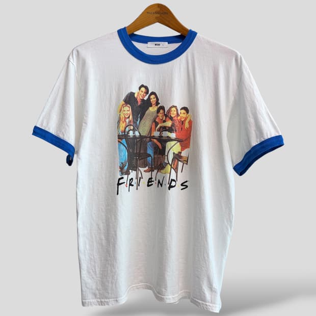 (L)WEGO Friends 프렌즈 링거 반팔티셔츠