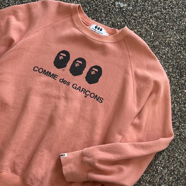 Bape x comme des garcons