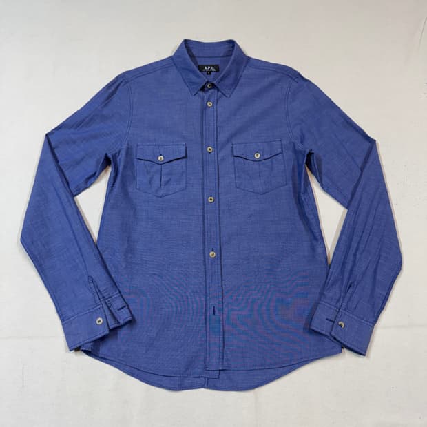 S) 아페쎄 A.P.C. 투포켓 셔츠