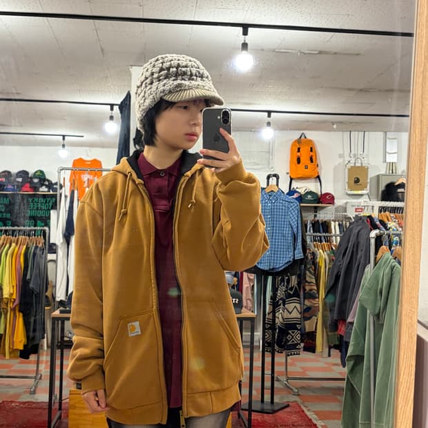 칼하트 후드집업