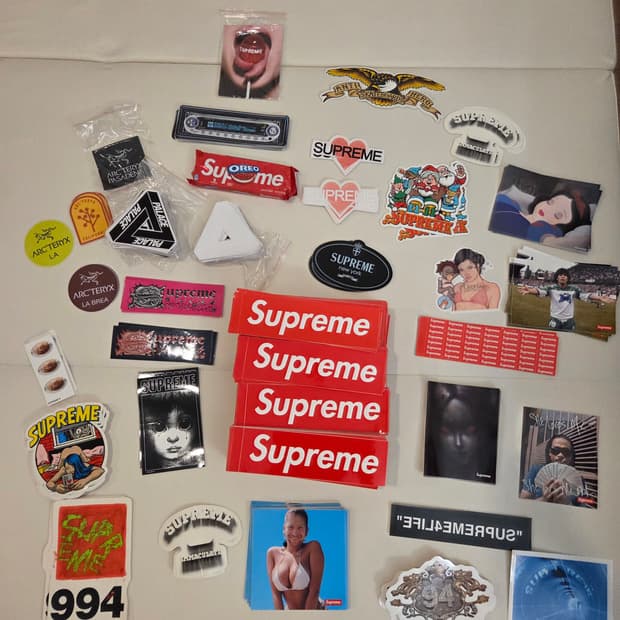 (2000원)슈프림,스투시,팔라스 스티커 팝니다