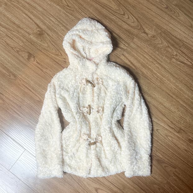 빈티지 라떼 퍼 떡코 더플 코트 히메갸루 로걀 리즈리사깔 히메카지 달천깔