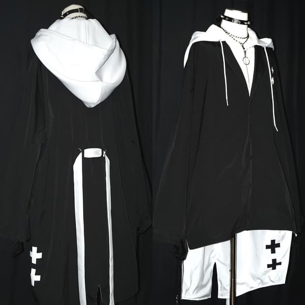 (IRO+IRO) harajuku cross jacket 