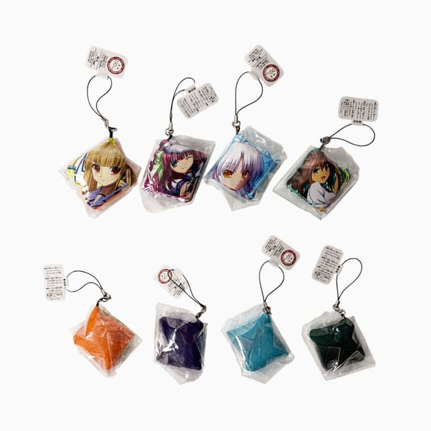 Angel Beats! 휴대 클리너 4set(일괄판매)