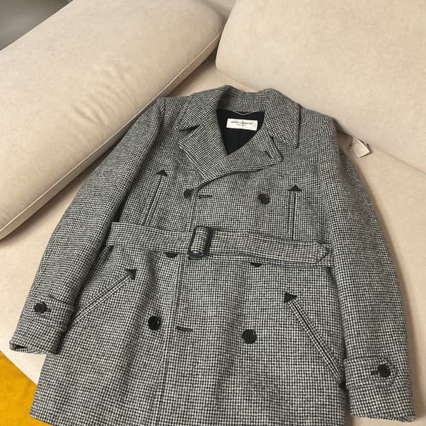 14시즌 saint laurant hedi slimane coat