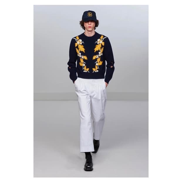 스테판쿡 Oak Leaf Knit 